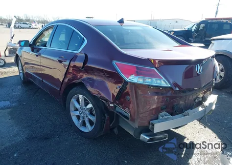 2013 Acura Tl 3.5 из США, поврежденный, VIN 19UUA8F59DA009975